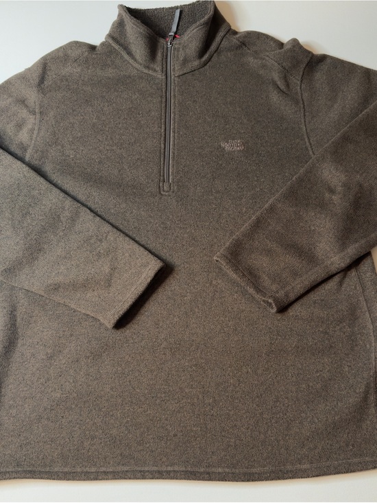 The North Face Other - EUC Men's The North Face Men’s Half-Zip Fleece Pullover Brown Size XL (KB10)